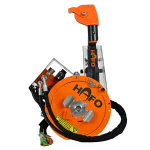 Verricello ausiliario HAFO EASY destro con tamburo avvolgicavo rimovibile